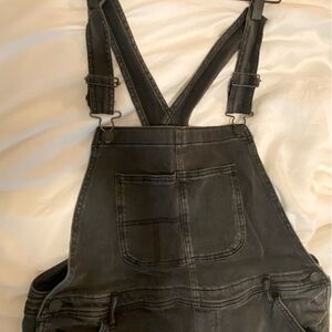 Women’s Black Overalls